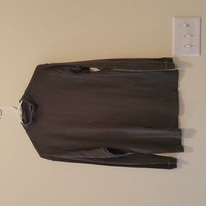 J Ferrar Men's mock neck sweater